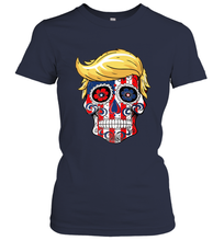 Load image into Gallery viewer, Trump sugar skull Women's T-Shirt
