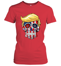Load image into Gallery viewer, Trump sugar skull Women's T-Shirt
