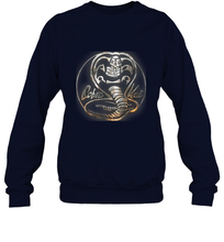 Load image into Gallery viewer, Cobra Kai Rusted Steel Snake Logo Crewneck Sweatshirt
