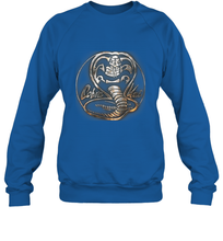 Load image into Gallery viewer, Cobra Kai Rusted Steel Snake Logo Crewneck Sweatshirt
