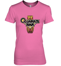 Load image into Gallery viewer, Star Trek DS9 Quark's Bar Vintage Logo Women's Premium T-Shirt
