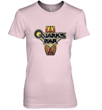 Load image into Gallery viewer, Star Trek DS9 Quark's Bar Vintage Logo Women's Premium T-Shirt
