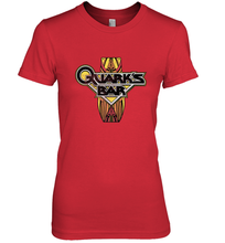 Load image into Gallery viewer, Star Trek DS9 Quark's Bar Vintage Logo Women's Premium T-Shirt

