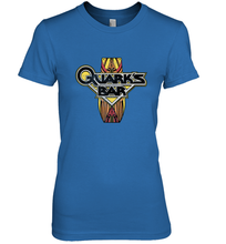 Load image into Gallery viewer, Star Trek DS9 Quark's Bar Vintage Logo Women's Premium T-Shirt
