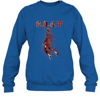 Load image into Gallery viewer, Basketball  Chicago Jordan G.O.A.T. Dunk Crewneck Sweatshirt
