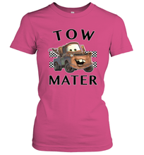 Load image into Gallery viewer, Disney Pixar Cars Tow Mater Finish Women's T-Shirt
