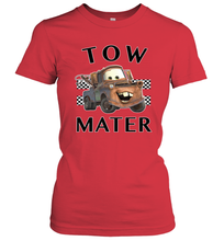 Load image into Gallery viewer, Disney Pixar Cars Tow Mater Finish Women's T-Shirt
