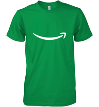 Load image into Gallery viewer, Smile Shirt  White Logo Men's Premium T-Shirt
