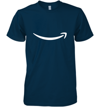 Load image into Gallery viewer, Smile Shirt  White Logo Men's Premium T-Shirt

