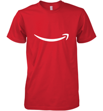 Load image into Gallery viewer, Smile Shirt  White Logo Men's Premium T-Shirt
