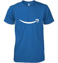 Load image into Gallery viewer, Smile Shirt  White Logo Men's Premium T-Shirt
