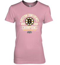Load image into Gallery viewer, NHL Boston Bruins Fanatics 2020 Eastern Conference Champions Defensive Zone Women's Premium T-Shirt

