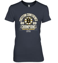 Load image into Gallery viewer, NHL Boston Bruins Fanatics 2020 Eastern Conference Champions Defensive Zone Women's Premium T-Shirt
