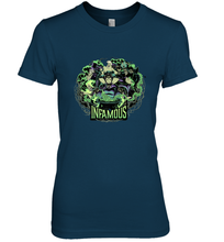 Load image into Gallery viewer, Disney Villains Infamous Evil Group Women's Premium T-Shirt
