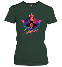 Load image into Gallery viewer, Disney Villains Evil Queen Neon 90s Rock Band Women's T-Shirt
