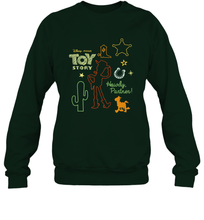 Load image into Gallery viewer, Disney Pixar Toy Story Howdy Partner Woody Shapes Crewneck Sweatshirt
