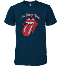 Load image into Gallery viewer, Mens The Rolling Stones Script Tongue Logo Men's Premium T-Shirt
