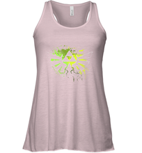 Load image into Gallery viewer, Legend Of Zelda Triforce Logo Paint Splatter Women's Racerback Tank
