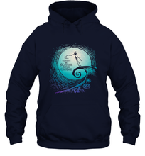 Load image into Gallery viewer, Disney Nightmare Before Christmas Jack Movie Logo Hooded Sweatshirt
