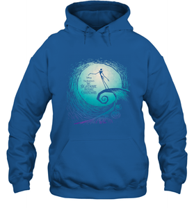 Disney Nightmare Before Christmas Jack Movie Logo Hooded Sweatshirt