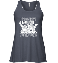 Load image into Gallery viewer, Disney Snow White Grumpy Cause You're Dopey Women's Racerback Tank
