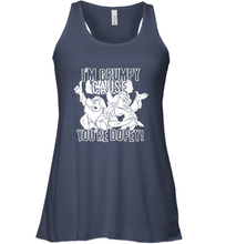Load image into Gallery viewer, Disney Snow White Grumpy Cause You're Dopey Women's Racerback Tank
