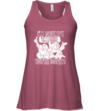 Load image into Gallery viewer, Disney Snow White Grumpy Cause You're Dopey Women's Racerback Tank
