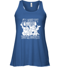 Load image into Gallery viewer, Disney Snow White Grumpy Cause You're Dopey Women's Racerback Tank
