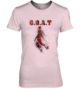 Basketball  Chicago Jordan G.O.A.T. Dunk Women's Premium T-Shirt