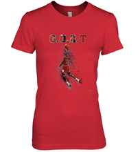 Load image into Gallery viewer, Basketball  Chicago Jordan G.O.A.T. Dunk Women&#39;s Premium T-Shirt
