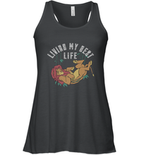 Load image into Gallery viewer, Disney Lion King Simba Living My Best Life Women&#39;s Racerback Tank
