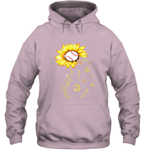 Load image into Gallery viewer, Baseball Proud Sunflower Hooded Sweatshirt
