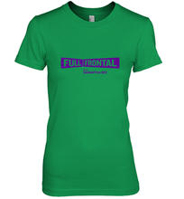 Load image into Gallery viewer, Full Frontal with Samantha Bee Purple Logo Women's Premium T-Shirt

