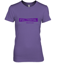 Load image into Gallery viewer, Full Frontal with Samantha Bee Purple Logo Women's Premium T-Shirt
