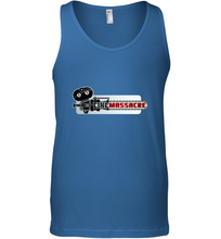 Load image into Gallery viewer, Cinemassacre Modern Chainsaw Logo Men&#39;s Tank Top
