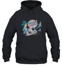 Load image into Gallery viewer, Disney Peter Pan Distressed Mermaid Lagoon Hooded Sweatshirt
