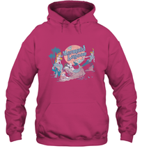 Load image into Gallery viewer, Disney Peter Pan Distressed Mermaid Lagoon Hooded Sweatshirt
