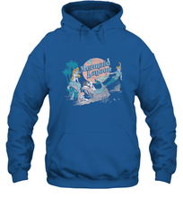 Load image into Gallery viewer, Disney Peter Pan Distressed Mermaid Lagoon Hooded Sweatshirt
