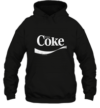 Load image into Gallery viewer, Coca Cola Vintage Enjoy Coke White Logo Hooded Sweatshirt
