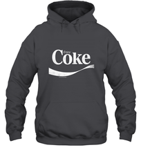 Load image into Gallery viewer, Coca Cola Vintage Enjoy Coke White Logo Hooded Sweatshirt
