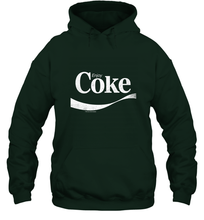 Load image into Gallery viewer, Coca Cola Vintage Enjoy Coke White Logo Hooded Sweatshirt
