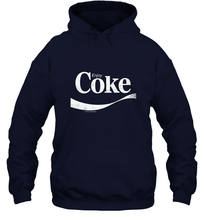 Load image into Gallery viewer, Coca Cola Vintage Enjoy Coke White Logo Hooded Sweatshirt
