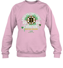 Load image into Gallery viewer, NHL ST PATRICK'S DAY Boston Bruins Fanatics 2020 Eastern Conference Champions Defensive Zone Crewneck Sweatshirt
