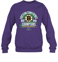 Load image into Gallery viewer, NHL ST PATRICK'S DAY Boston Bruins Fanatics 2020 Eastern Conference Champions Defensive Zone Crewneck Sweatshirt
