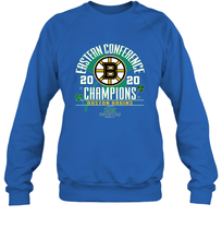Load image into Gallery viewer, NHL ST PATRICK'S DAY Boston Bruins Fanatics 2020 Eastern Conference Champions Defensive Zone Crewneck Sweatshirt
