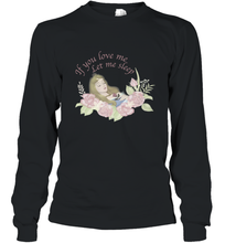 Load image into Gallery viewer, Disney Sleeping Beauty Let Me Sleep Roses Long Sleeve T-Shirt

