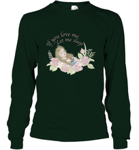 Load image into Gallery viewer, Disney Sleeping Beauty Let Me Sleep Roses Long Sleeve T-Shirt
