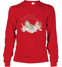 Load image into Gallery viewer, Disney Sleeping Beauty Let Me Sleep Roses Long Sleeve T-Shirt
