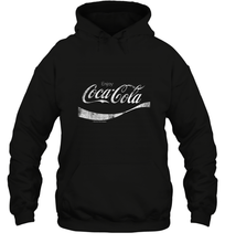 Load image into Gallery viewer, Coca Cola Vintage White Enjoy Logo Hooded Sweatshirt
