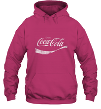 Load image into Gallery viewer, Coca Cola Vintage White Enjoy Logo Hooded Sweatshirt
